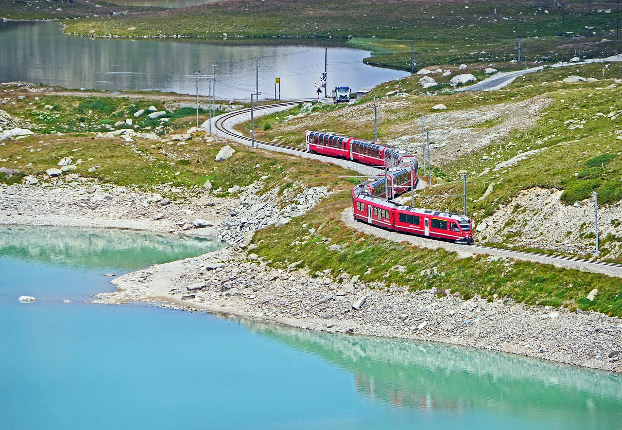 IL TRENO ROSSO DEL BERNINA, IL LAGO D'ISEO E BRESCIA
